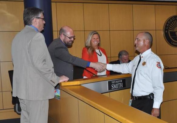 Largo Fire Chief sworn in